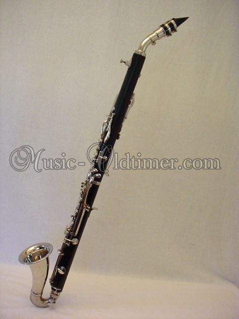 Picture of clarinet - Music-Oldtimer, Inc  Noblet Alto Clarinet - Grenadilla