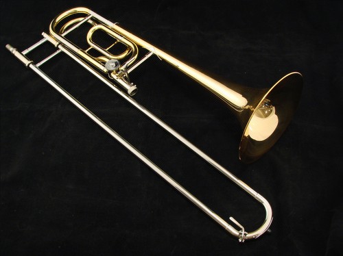 Picture of trombone - Yamaha YBL-684 Tenor TriggerTrombone