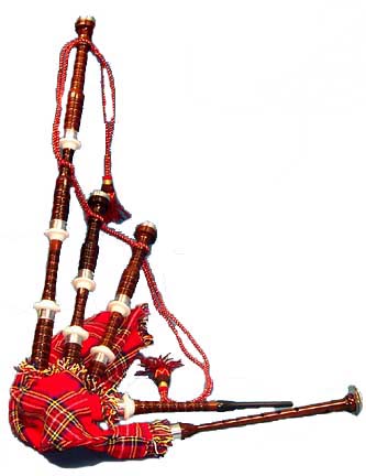 Rose Wood Bagpipes