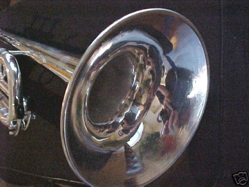 Besson Bb silver trumpet