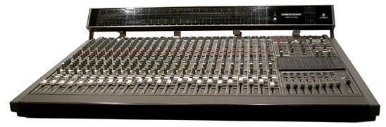 Picture of mixer - Behringer EURODESK MX8000 48/24 Channel Inline 8-Bus Professional Mixing Console
