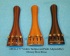 Violin Push Adjustable Tailpieces in ebony,rose and boxwood varieties.