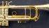 TRUMPET  RESTORATION -Includes dent work & new finish-will play & look n