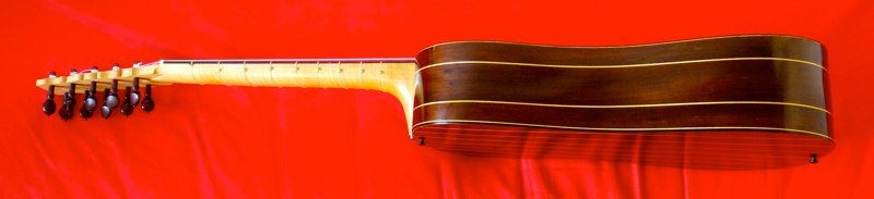 Baroque Guitar by Sebastián Nuñez, 2005