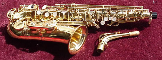 Picture of saxophone - Glenn Edward Selmer-Style Alto Sax with Selmer Mouthpiece & Selmer Care Kit