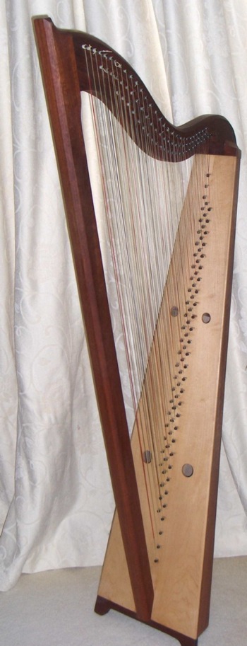 Arpa a Tre Registre - Italian Triple Strung Harp
