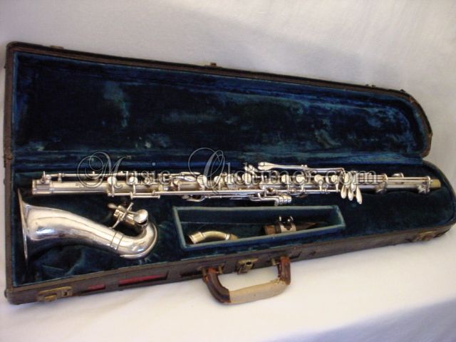 Clarinet for sale - Silver full metal Pedler Alto Clarinet www.music