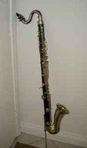 Picture of bass clarinet - Leblanc wood bass clarinet