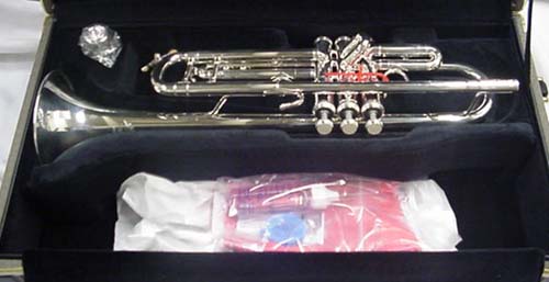 Picture of trumpet - New Sonare Bb Trumpet (TR9BYS) Sterling Silver Leadpipe