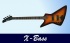 Picture of Bass Guitar - Left handed Explorer BASS guitars - NEW